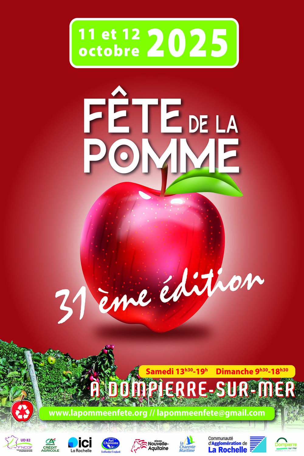 Affiche de l'événement Fête de la Pomme