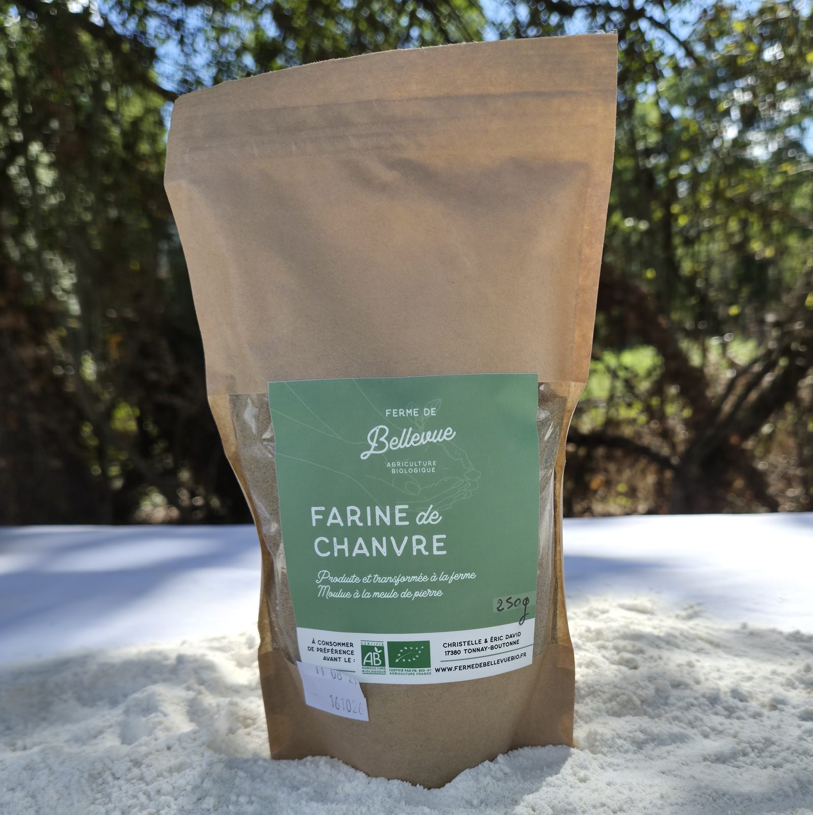 Farine de chanvre
