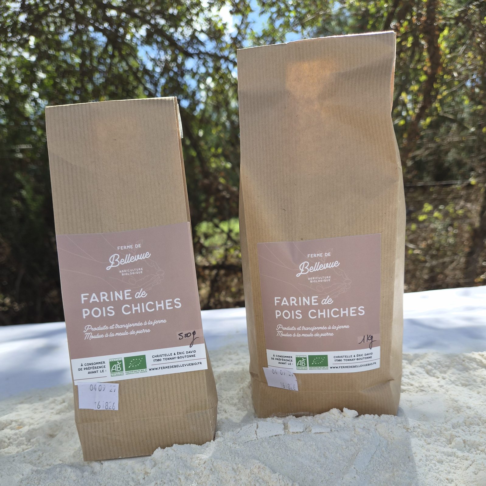 Farine de pois chiches